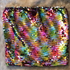 Women’s sequined tube top